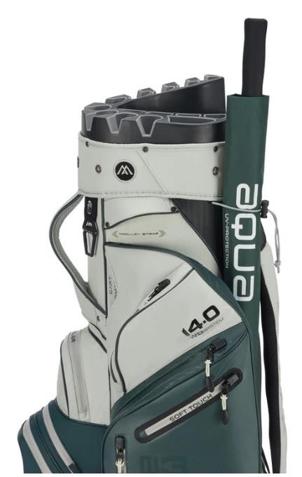 Big Max Dri Lite Silencio 3 cart bag, forest green/off white