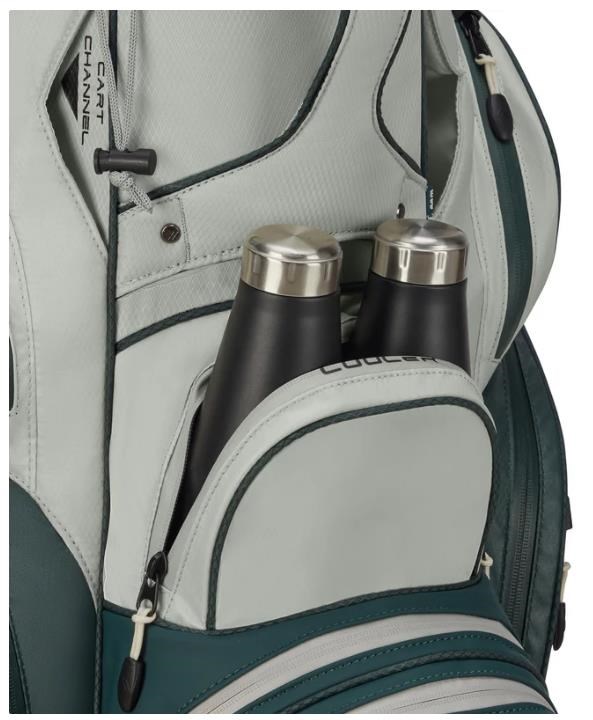 Big Max Dri Lite Silencio 3 cart bag, forest green/off white