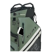Big Max Dri Lite Tour 2 cart bag, black/olive/off white