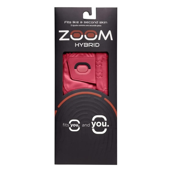 Zoom Hybrid pánská rukavice, červená