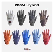 Zoom Hybrid dámská golfová rukavice, červená