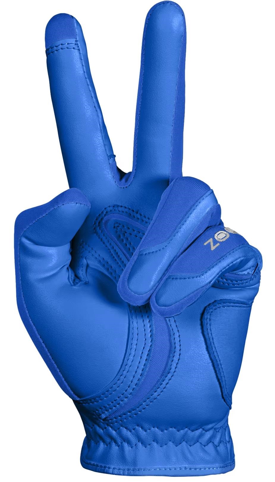 Zoom Hybrid ladies golf glove, blue, LLH