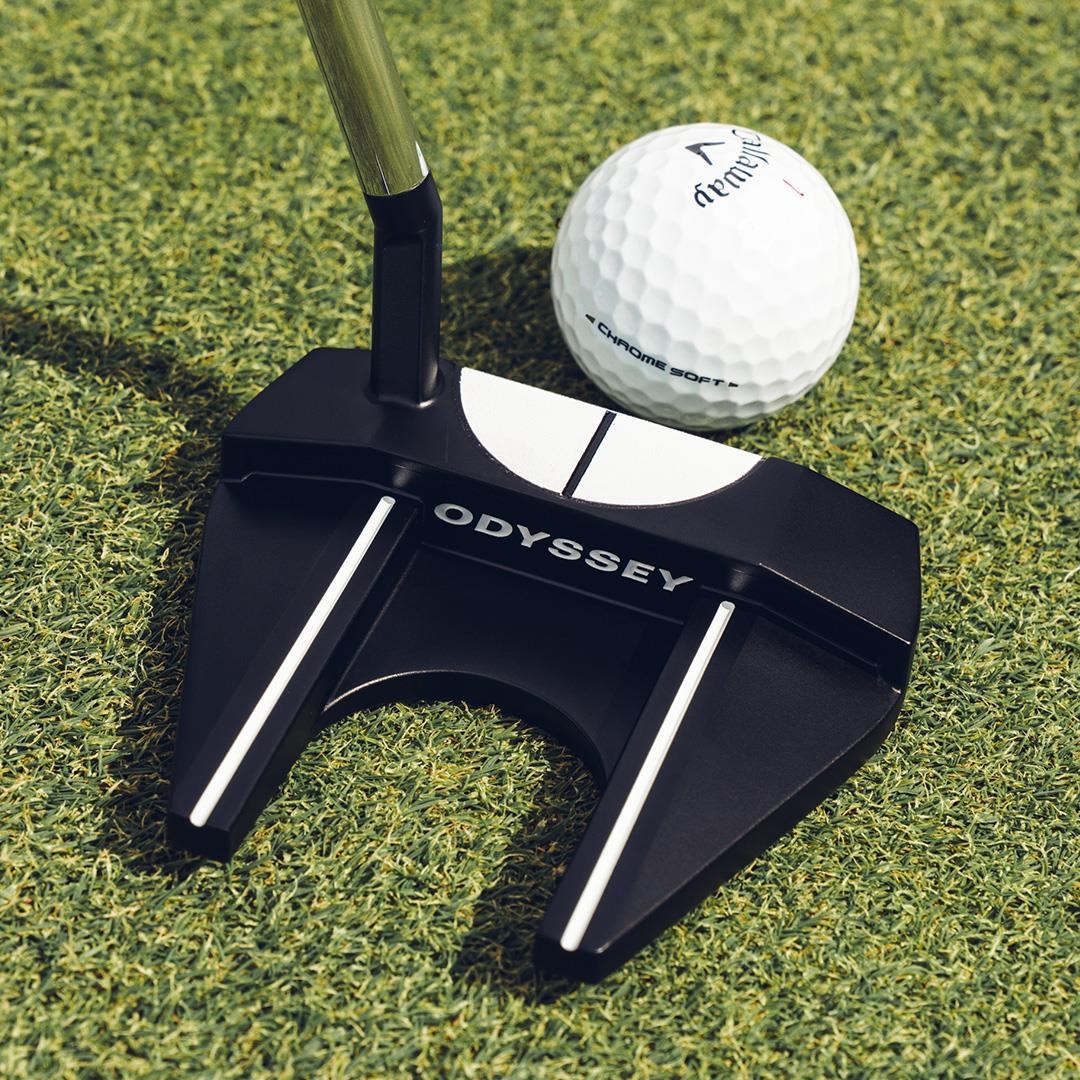 Odyssey Ai-DUAL Seven (#7) 1/2 Ball S putter