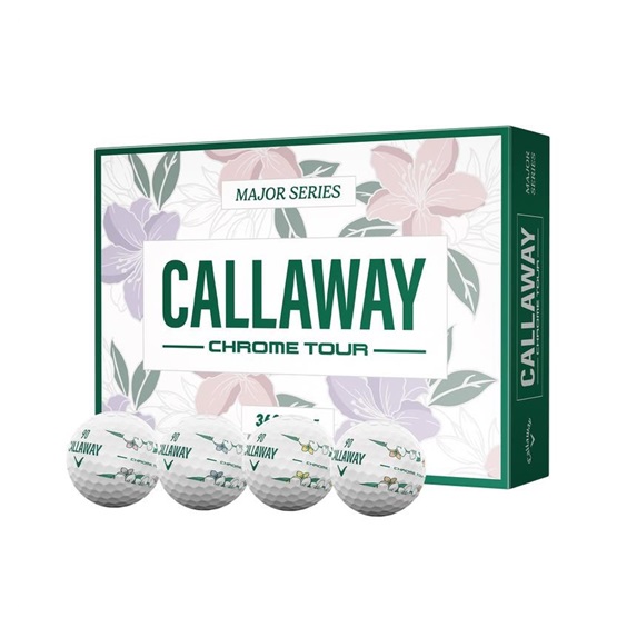 LIMITED - Callaway Chrome Tour April Major Series golfové míčky