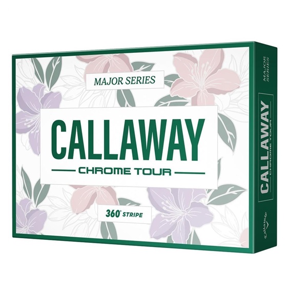 LIMITED - Callaway Chrome Tour April Major Series golfové míčky