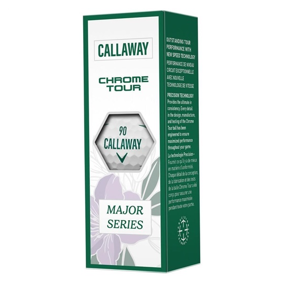LIMITED - Callaway Chrome Tour April Major Series golfové míčky