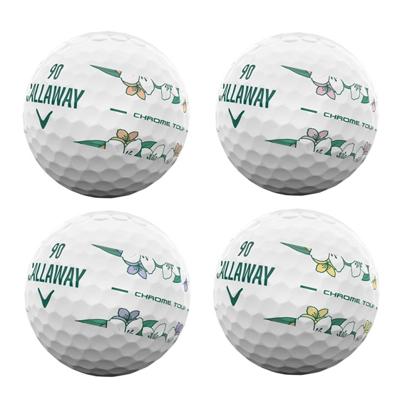 LIMITED - Callaway Chrome Tour April Major Series golfové míčky