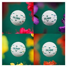 LIMITED - Callaway Chrome Tour April Major Series golfové míčky