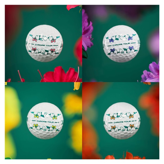 LIMITED - Callaway Chrome Tour April Major Series golfové míčky