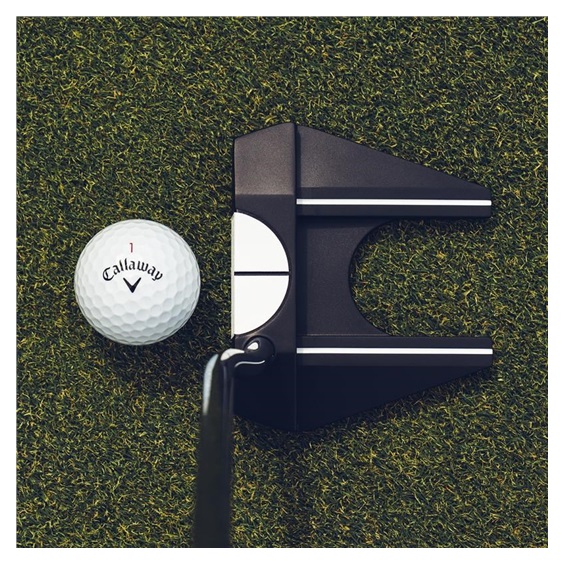 Odyssey Ai-DUAL Seven (#7) 1/2 Ball Cruiser putter 38"