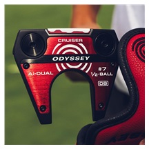 Odyssey Ai-DUAL Seven (#7) 1/2 Ball Cruiser putter 38"