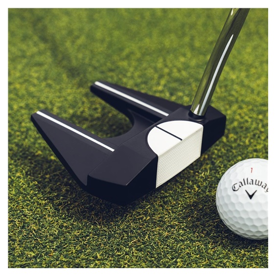 Odyssey Ai-DUAL Seven (#7) 1/2 Ball Cruiser putter 38"