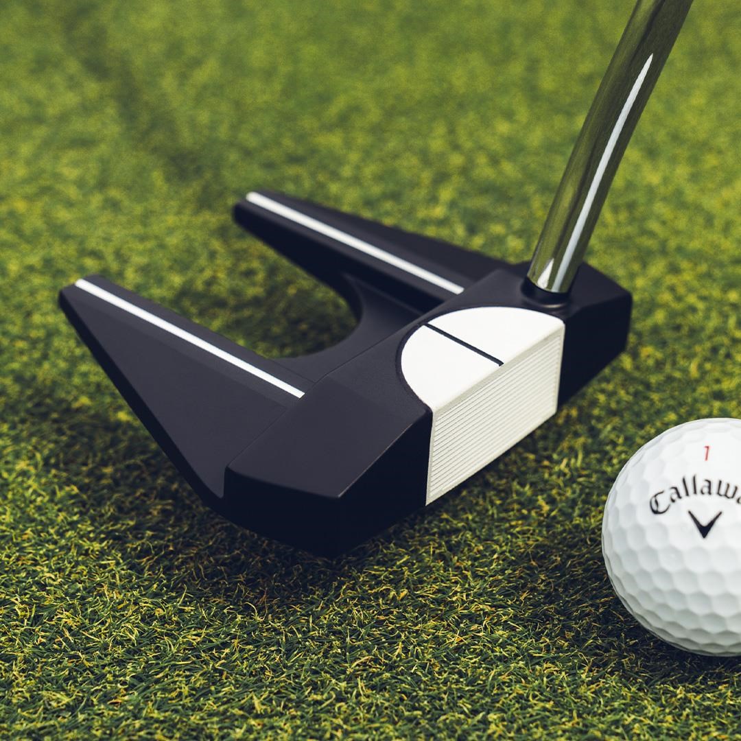 Odyssey Ai-DUAL Seven (#7) 1/2 Ball Cruiser putter 38"