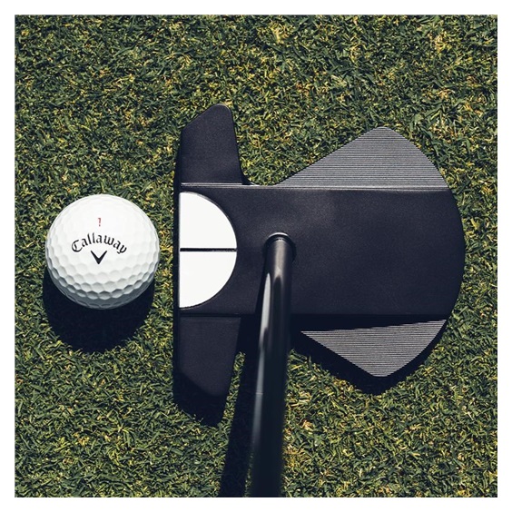 Odyssey Ai-DUAL Square 2 Square MAX 1/2 Ball Cruiser Broomstick putter 48"