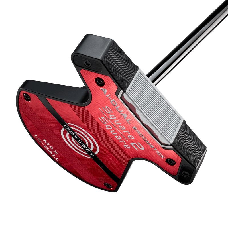 Odyssey Ai-DUAL Square 2 Square MAX 1/2 Ball Cruiser Broomstick putter 48"