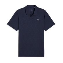 Puma Mattr Deco Jacquard pánské polo, tmavě modré