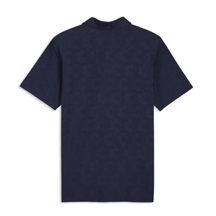 Puma Mattr Deco Jacquard pánské polo, tmavě modré