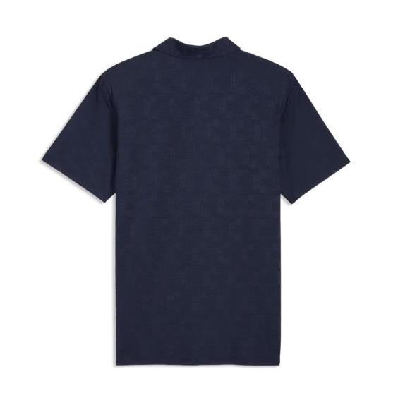 Puma Mattr Deco Jacquard pánské polo, tmavě modré