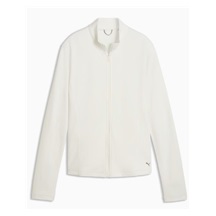 Puma Pure Textured Full-Zip dámská bunda, warm white