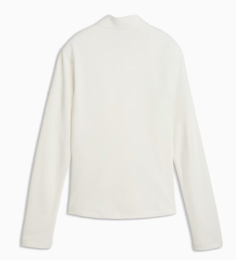 Puma Pure Textured Full-Zip dámská bunda, warm white
