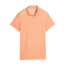 Puma Cloudspun Wavey dámské polo, melon glow