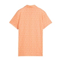 Puma Cloudspun Wavey dámské polo, melon glow