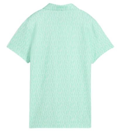 Puma Cloudspun Wavey dámské polo, mint jelly