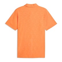 Puma Mattr Deco Jacquard pánské polo, oranžové