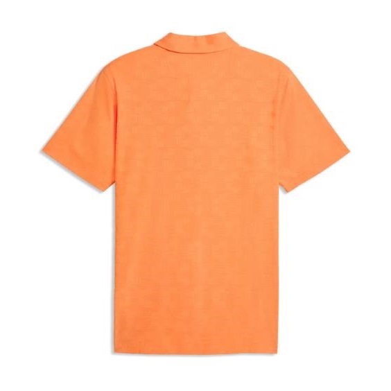 Puma Mattr Deco Jacquard pánské polo, oranžové