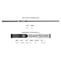 TaylorMade Spider ZT Black putter