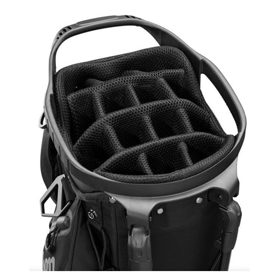 Wilson Talus 14 stand bag, černý