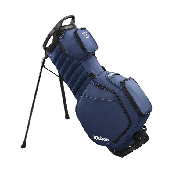 Wilson Talus 14 stand bag, tmavě modro/bílý