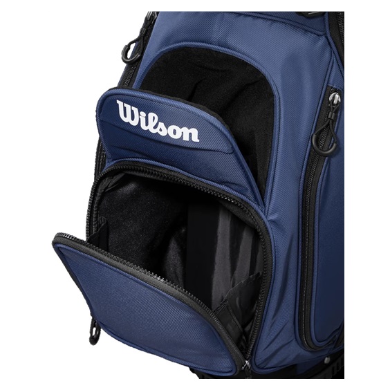 Wilson Talus 14 stand bag, tmavě modro/bílý