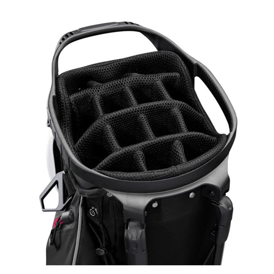 Wilson Talus 14 stand bag, bílo/černý