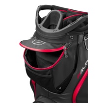 Wilson Alpine Dry cart bag, černo/šedo/červený
