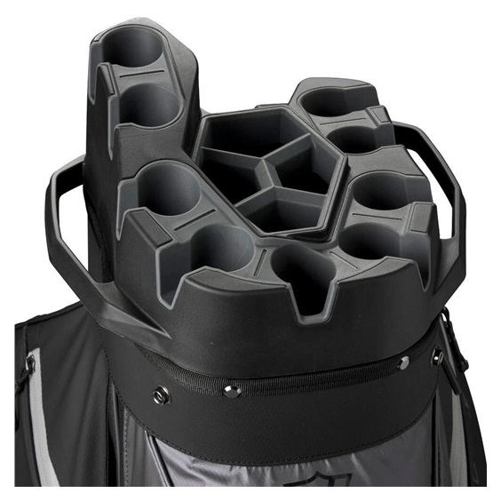 Wilson I-Lock Dry cart bag, šedo/khaki/oranžový