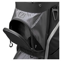 Wilson I-Lock Dry cart bag, šedo/khaki/oranžový