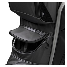 Wilson I-Lock Dry cart bag, šedo/khaki/oranžový