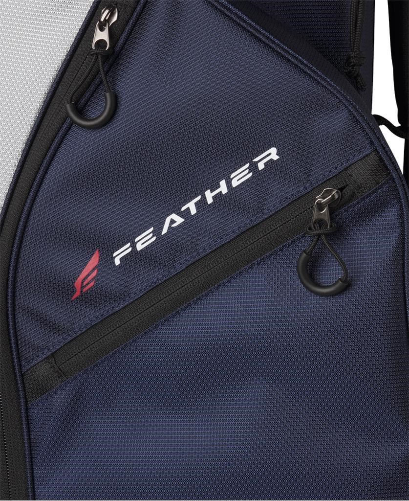 Wilson Feather cart bag, tmavě modro/stříbrný