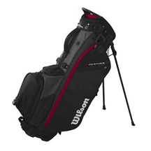 Wilson Feather stand bag, černo/šedo/červený