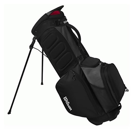 Wilson Feather stand bag, černo/šedo/červený