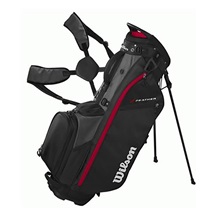 Wilson Feather stand bag, černo/šedo/červený