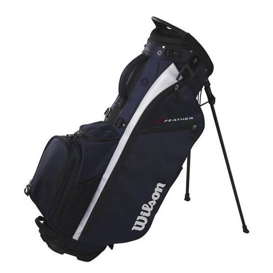 Wilson Feather stand bag, tmavě modro/bílý