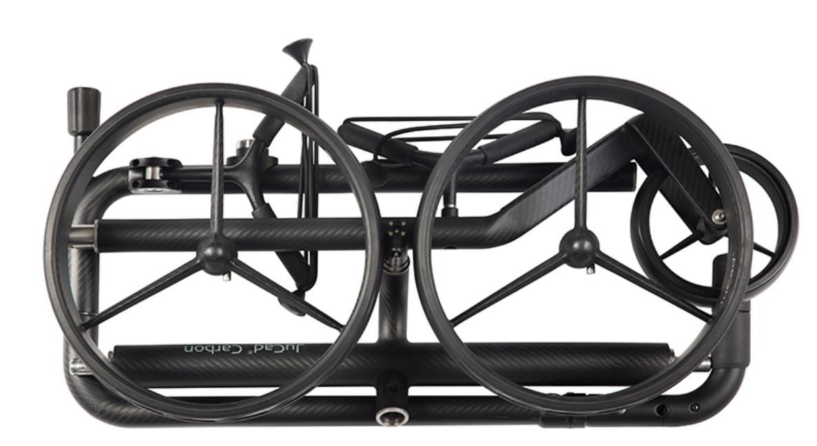 JuCad Carbon Travel Nero SV 3.0 elektrický vozík