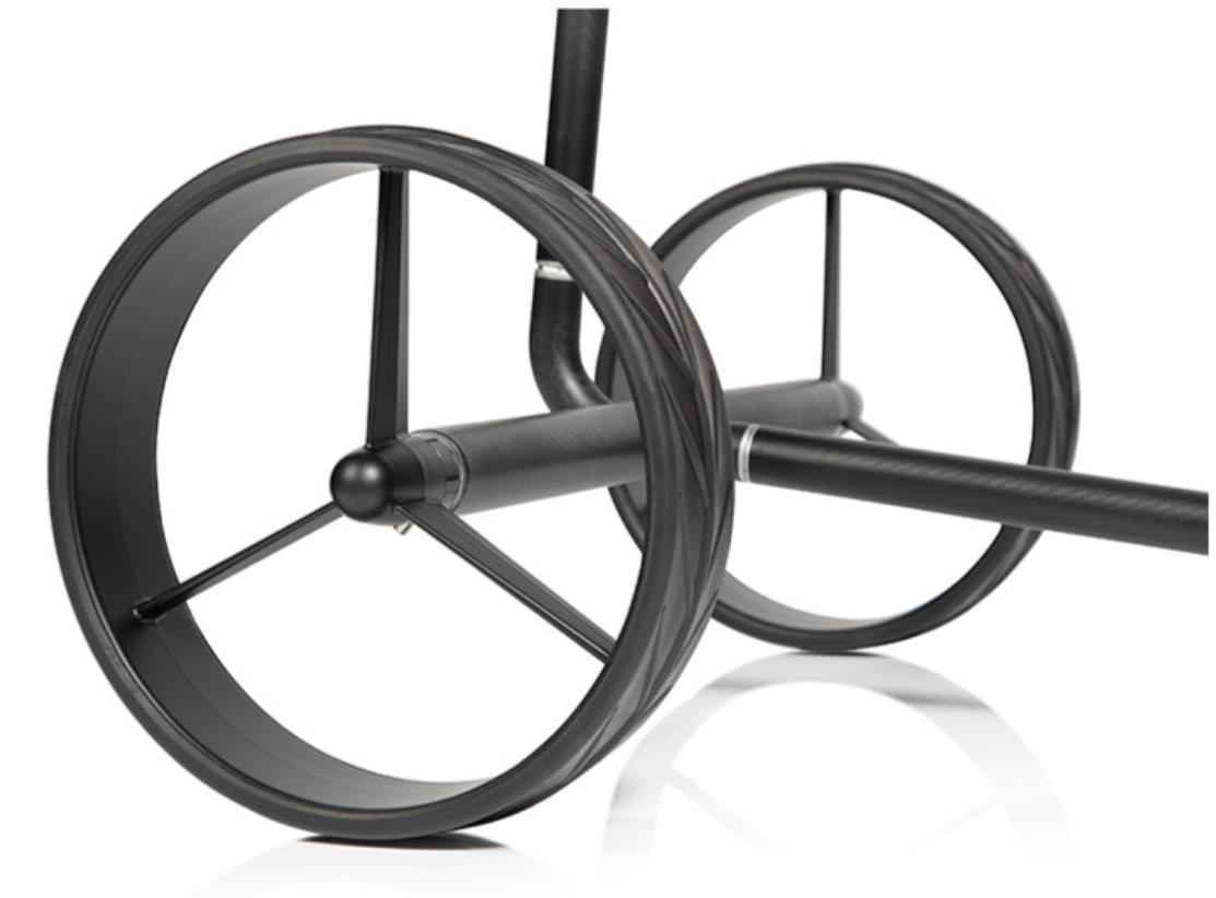 JuCad Carbon Travel Nero SV 3.0 elektrický vozík