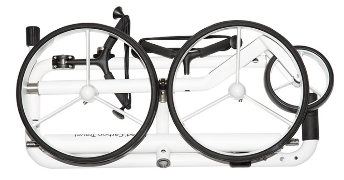 JuCad Carbon Travel Bianco SV 3.0 elektrický vozík