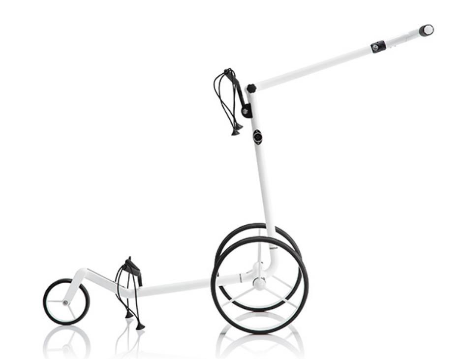 JuCad Carbon Travel Bianco SV 3.0 elektrický vozík