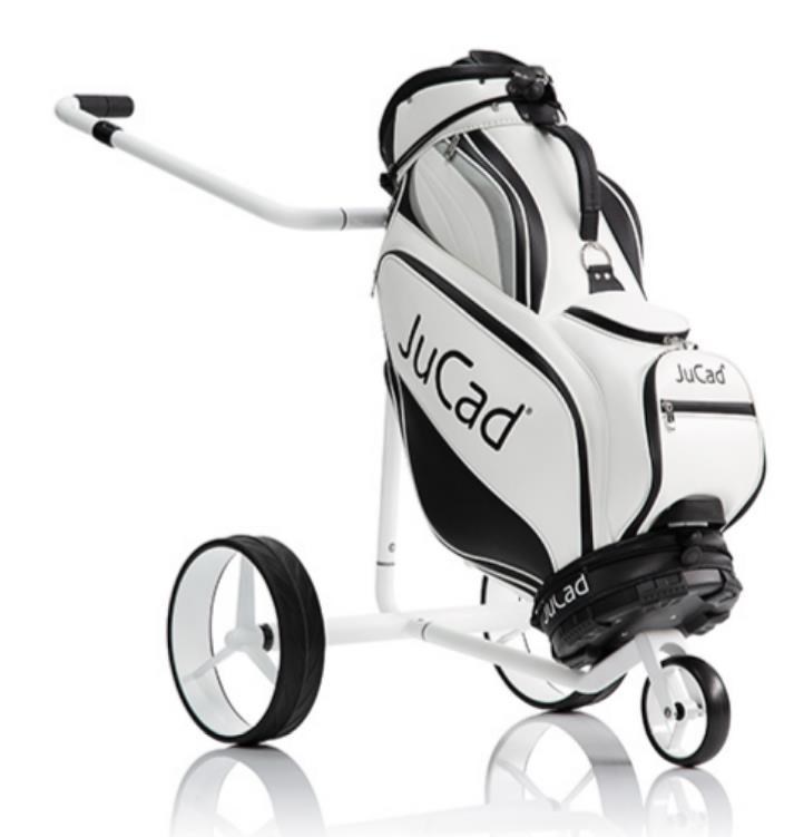 JuCad Carbon Travel Bianco SV 3.0 elektrický vozík
