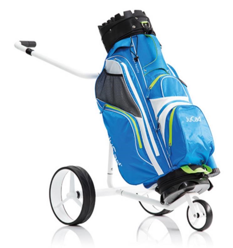 JuCad Carbon Travel Bianco SV 3.0 elektrický vozík