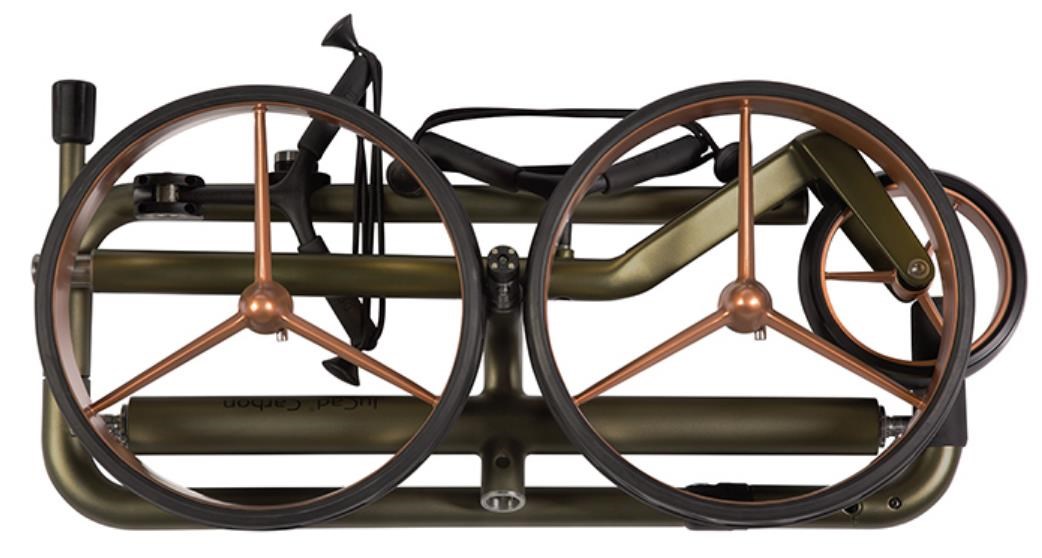 JuCad Carbon Travel Verde Rosé 3.0 elektrický vozík